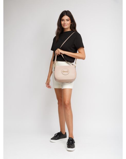 Borsa GM1581 in pelle color carne - 28x20x8cm