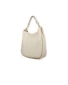 Bolso de piel beige claro GM1559 - 28x41x13cm