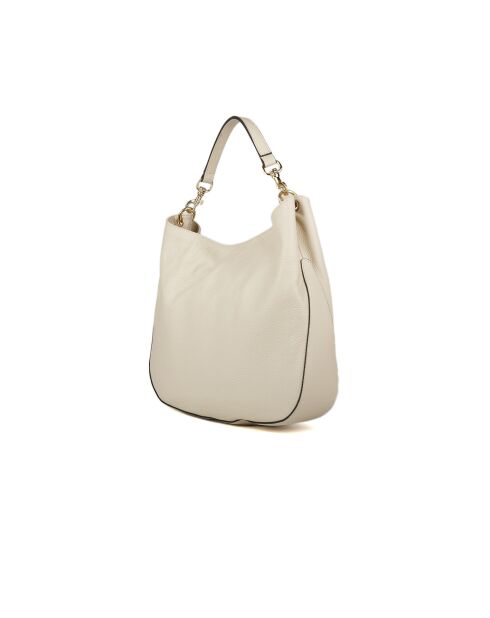 Borsa GM1559 in pelle beige chiaro - 28x41x13cm