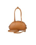 GM1597 lichtbruine leren tas - 30x15x12cm