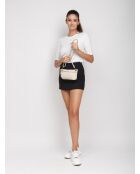 GM1570 hellbeige Ledertasche - 22x12x5cm