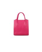 Borsa GM1561 in pelle fucsia - 25x27x17cm