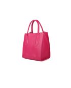 Borsa GM1561 in pelle fucsia - 25x27x17cm