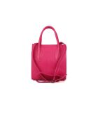 Borsa GM1561 in pelle fucsia - 25x27x17cm
