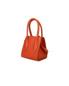 GM1590 terracotta leren tas - 18x20x14cm