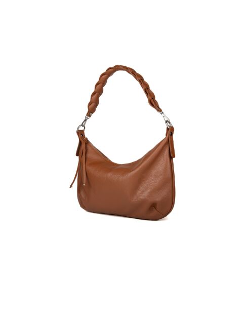 Sac GM1511 en cuir  marron - 42x26x7cm