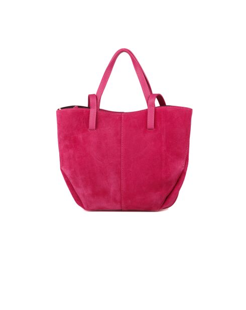 Borsa GM1588 in pelle fucsia - 30x25x8cm
