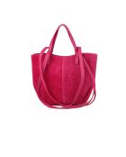 Borsa GM1588 in pelle fucsia - 30x25x8cm