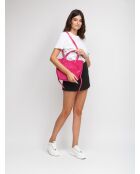 Borsa GM1588 in pelle fucsia - 30x25x8cm
