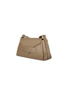 Sac GM1525 en cuir  taupe - 32x18x11cm