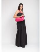 GM1511 fuchsiafarbene Ledertasche - 42x26x7cm