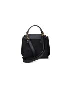 GM1540 schwarze Ledertasche - 23x19x11cm