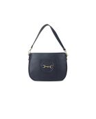 Borsa GM1581 in pelle blu notte - 28x20x8cm