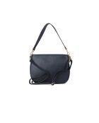 Borsa GM1581 in pelle blu notte - 28x20x8cm