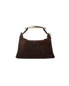 Sac GM1612 en cuir  brun - 30x18x7cm