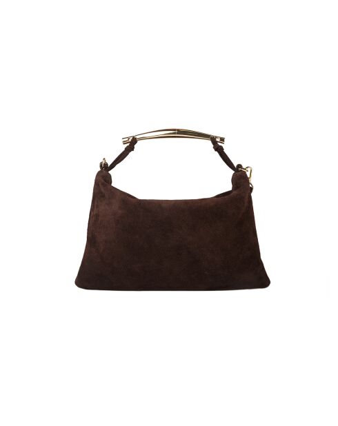 Sac GM1612 en cuir  brun - 30x18x7cm