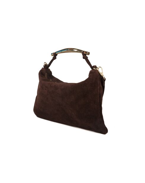 Sac GM1612 en cuir  brun - 30x18x7cm
