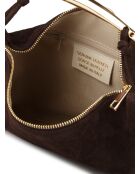 Sac GM1612 en cuir  brun - 30x18x7cm