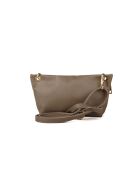 Sac GM1570 en cuir  taupe - 22x12x5cm