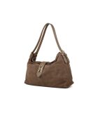Sac GM1543 en cuir  taupe - 37x24x13cm