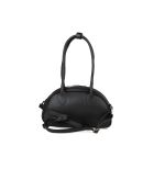 GM1597 schwarze Ledertasche - 30x15x12cm