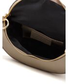 Sac GM1552 en cuir  taupe clair - 26x16x12cm