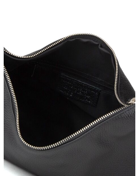 GM1511 zwarte leren tas - 42x26x7cm