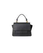 GM1596 schwarze Ledertasche - 25x15x5cm
