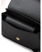 GM1596 schwarze Ledertasche - 25x15x5cm