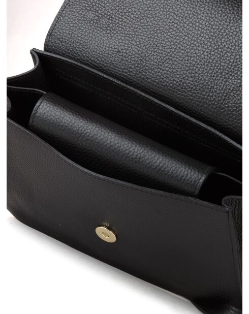 GM1596 schwarze Ledertasche - 25x15x5cm