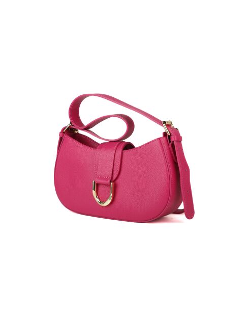 Borsa GM1600 in pelle fucsia - 28x14x7cm