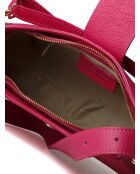 Borsa GM1600 in pelle fucsia - 28x14x7cm