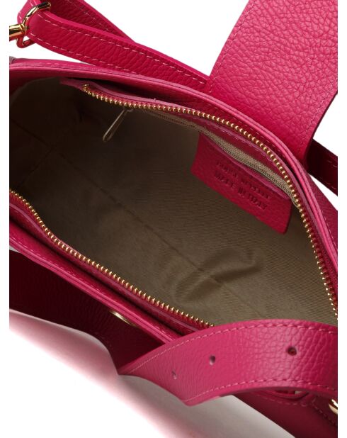 Borsa GM1600 in pelle fucsia - 28x14x7cm