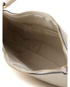 Sac GM1578 en cuir  beige clair - 34x21x5cm