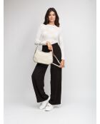 Sac GM1578 en cuir  beige clair - 34x21x5cm