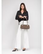 Sac GM1518 en cuir  taupe - 35x17x11cm