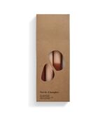 Candele bicolore in terracotta colorata - H25cm