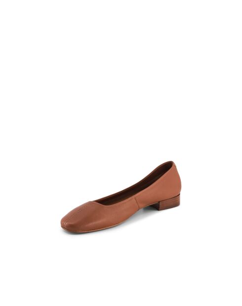 Ballerine iconiche Zélia Canelle in pelle morbida