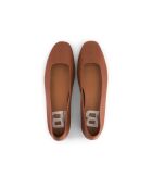 Ballerine iconiche Zélia Canelle in pelle morbida