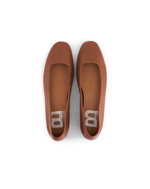 Ballerine iconiche Zélia Canelle in pelle morbida