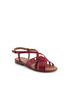 Nuova scarpa aperta Sifnos in pelle bordeaux