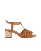 Sandali Venus in pelle cognac