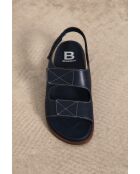 Sandali comodi Maëlya in pelle marina