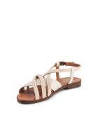 Nuova scarpa aperta Sifnos in pelle ecru