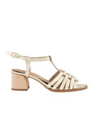 Sandali Venus in pelle oro chiaro