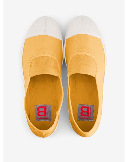 Tennis elastico Nika zafferano