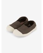 Kaki Lya elastisch tennis voor kinderen