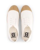 Sneakers stringate bianche Colorsole