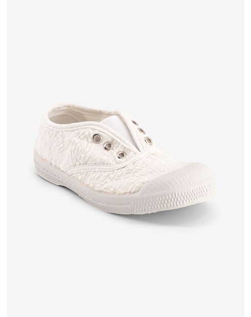 Bordado inglés en color crudo de Tennis Elly