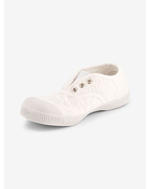 Bordado inglés en color crudo de Tennis Elly